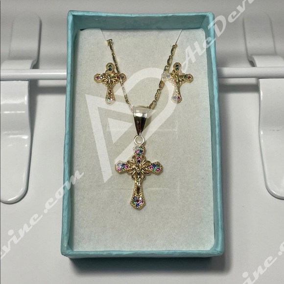 Cross Set (gold plated) - Picture 5 of 6